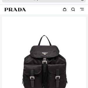 Prada Fabric Backpack